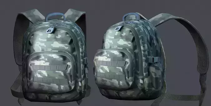 Backpack military combat Black baggage bag luggage