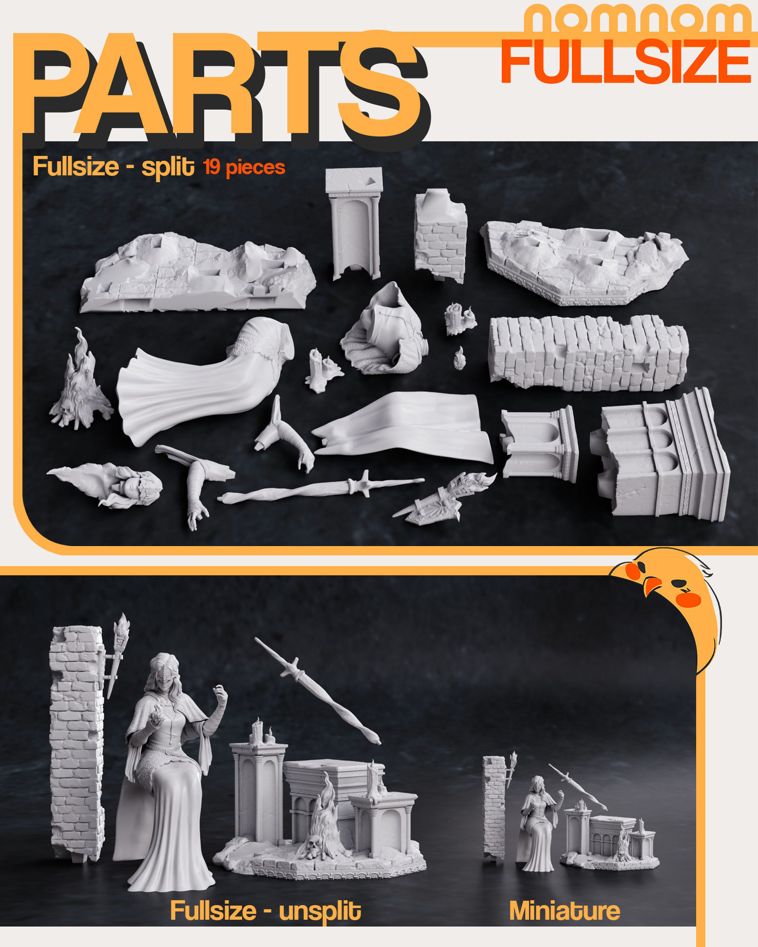 Fire keeper - Dark Souls III 3D print model_1