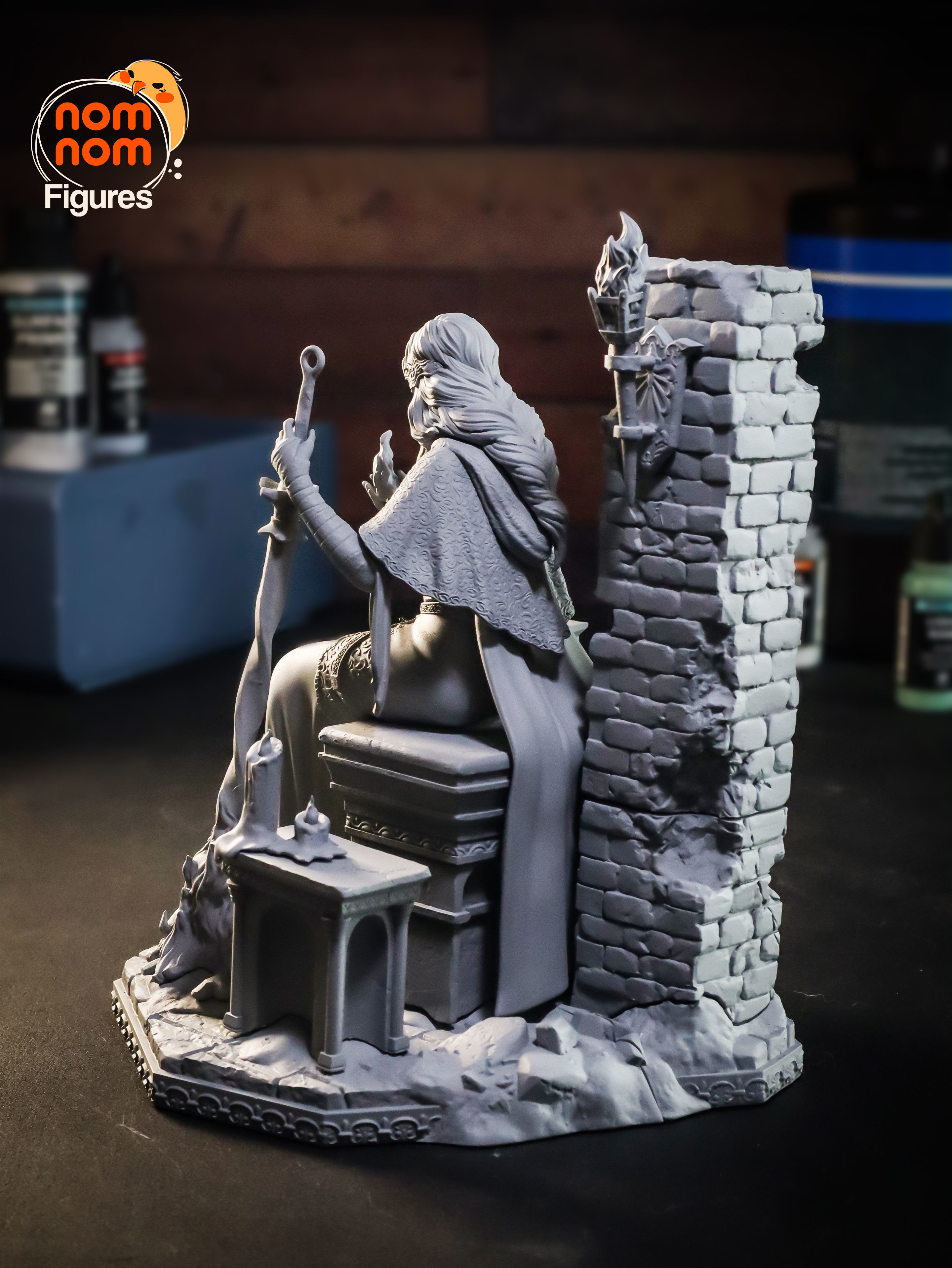 Fire keeper - Dark Souls III 3D print model_13
