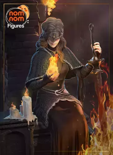Fire keeper - Dark Souls III 3D print model