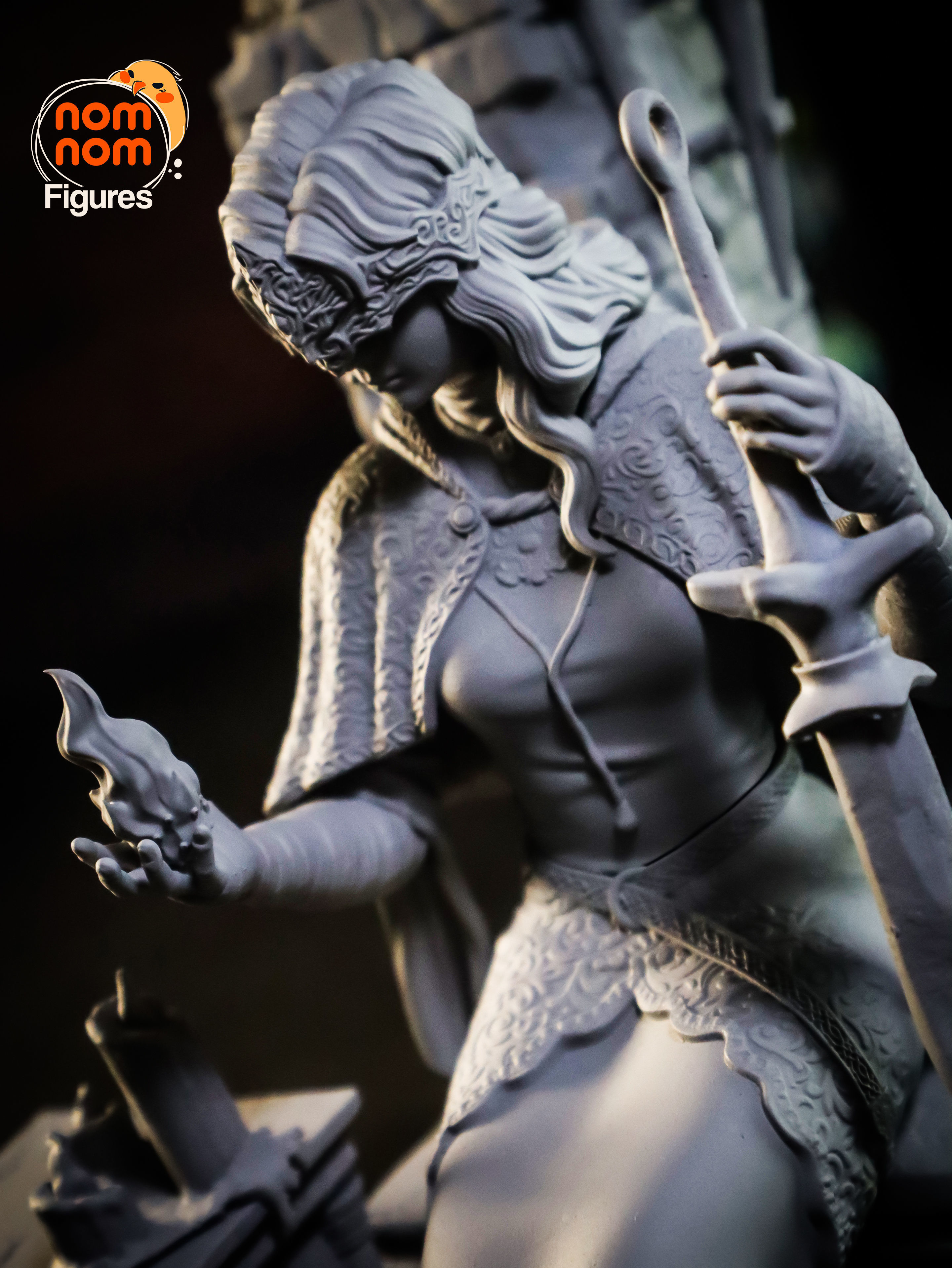Fire keeper - Dark Souls III 3D print model_3