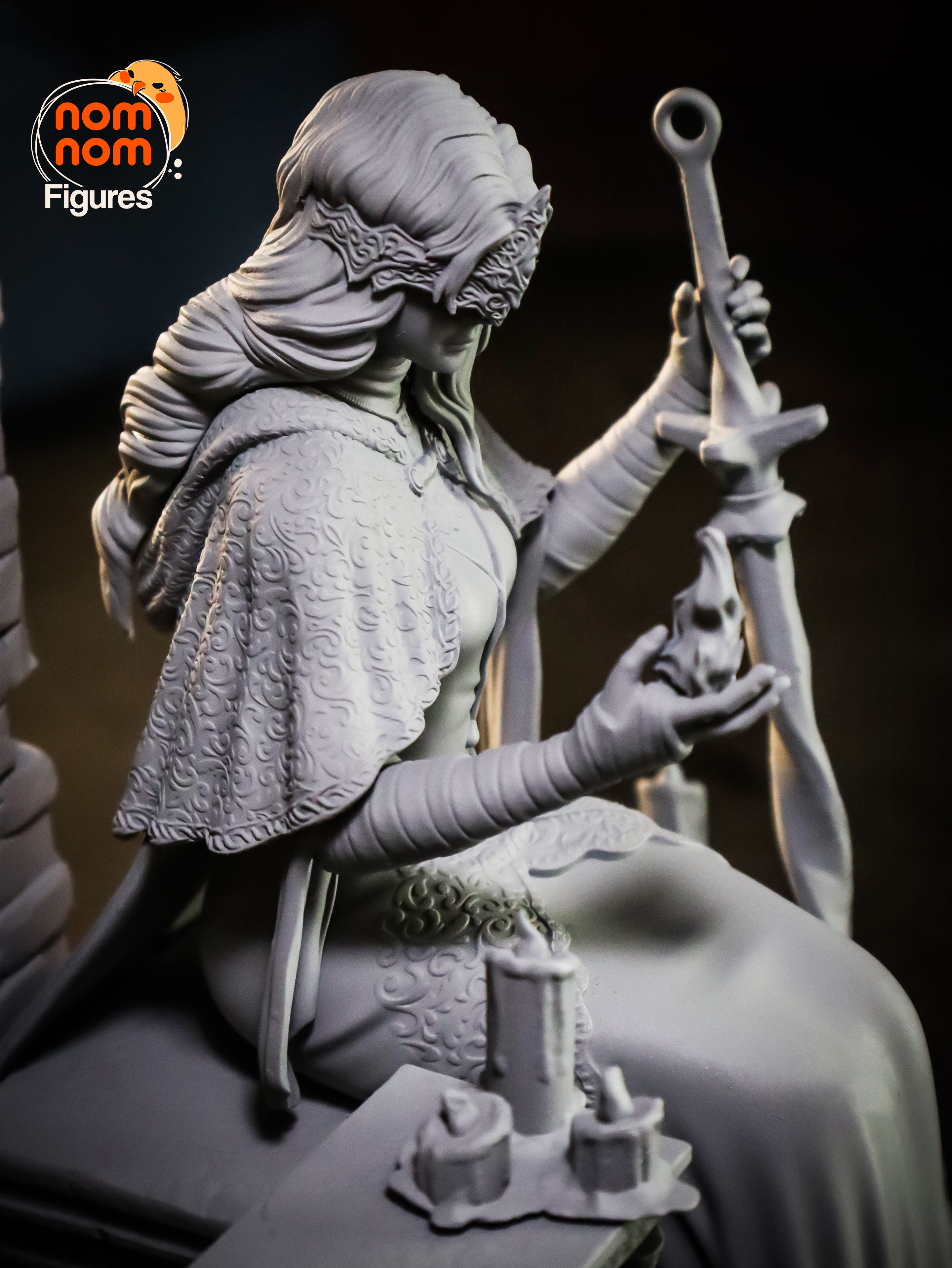 Fire keeper - Dark Souls III 3D print model_9
