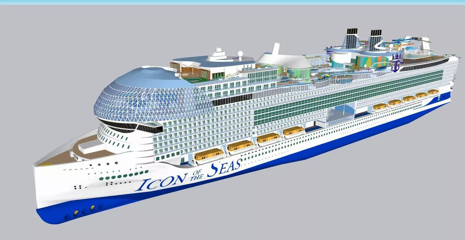 ICON OF THE SEAS 3D model_0