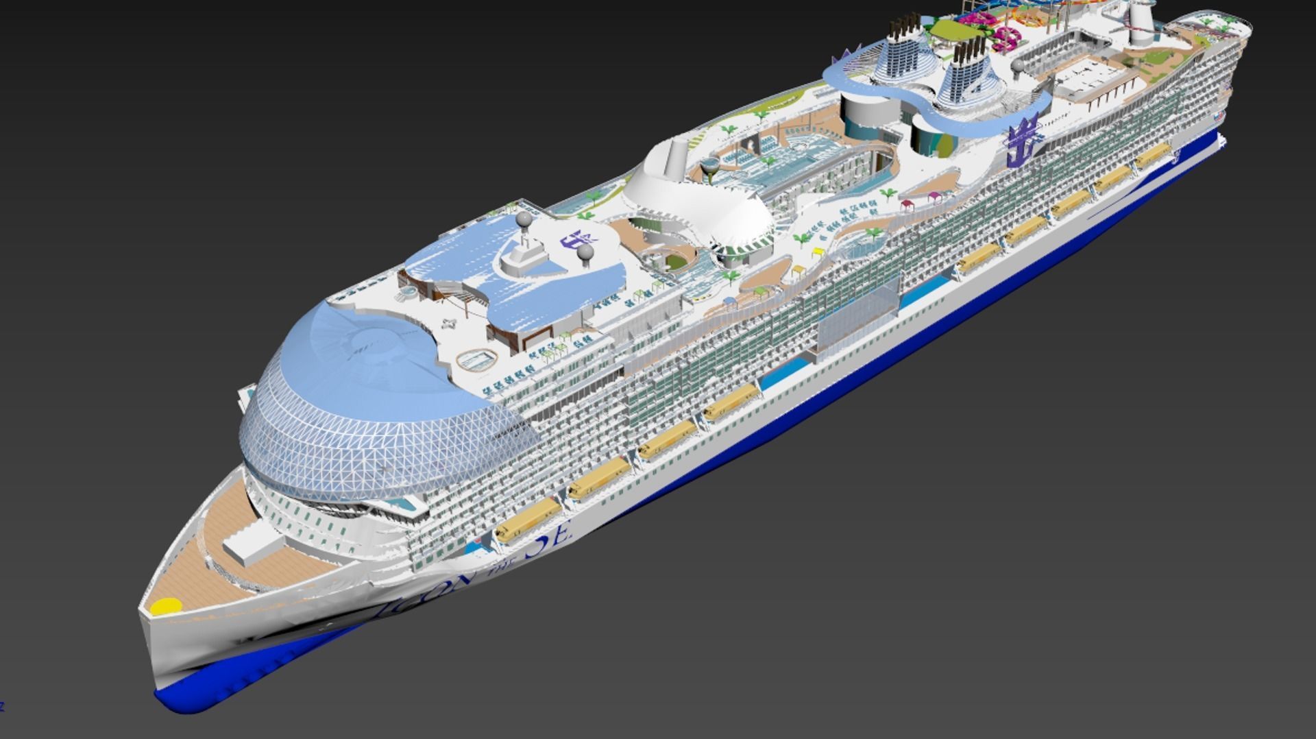 ICON OF THE SEAS 3D model_21