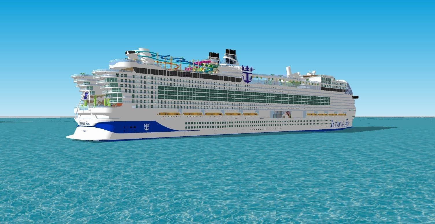 ICON OF THE SEAS 3D model_6