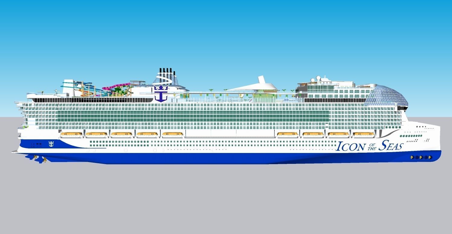 ICON OF THE SEAS 3D model_9