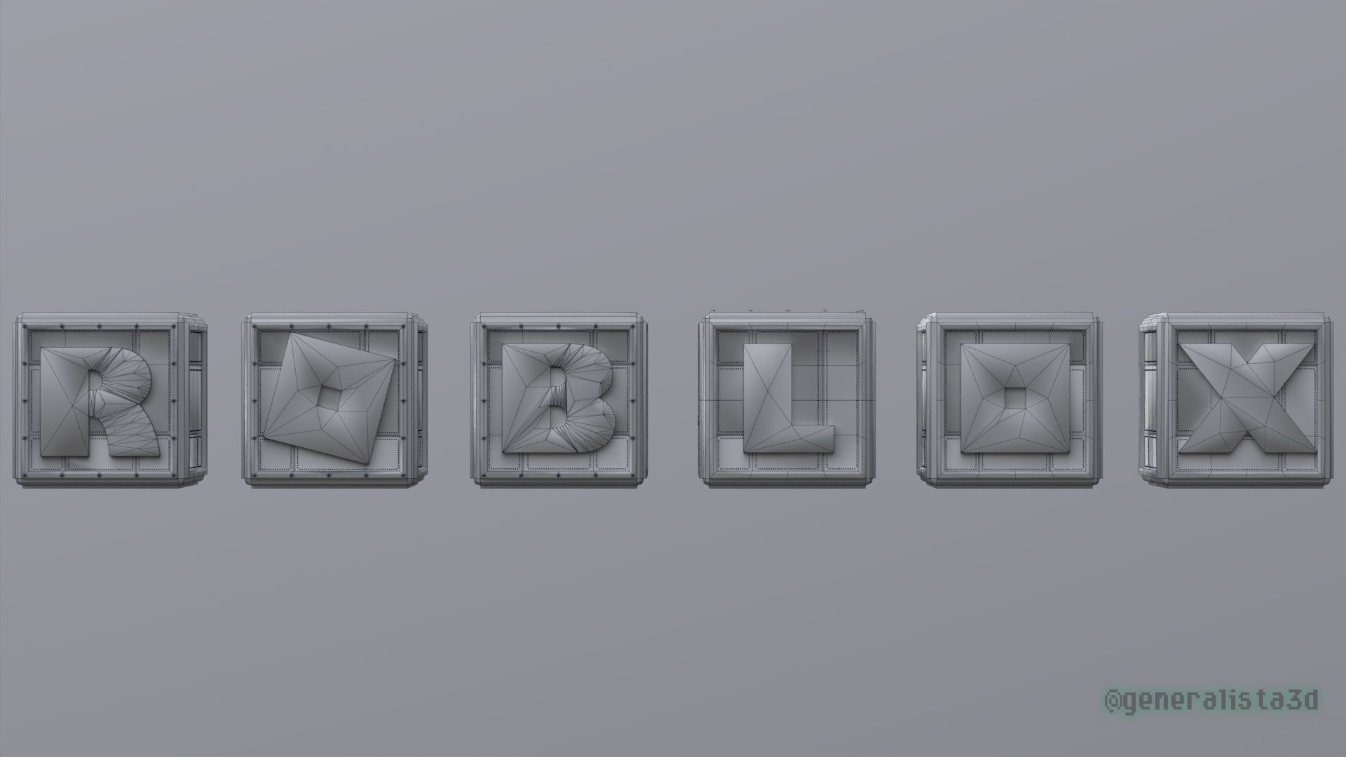 Roblox Base Toys Set  Low Poly 3D Model Game Ready Low-poly 3D model_6