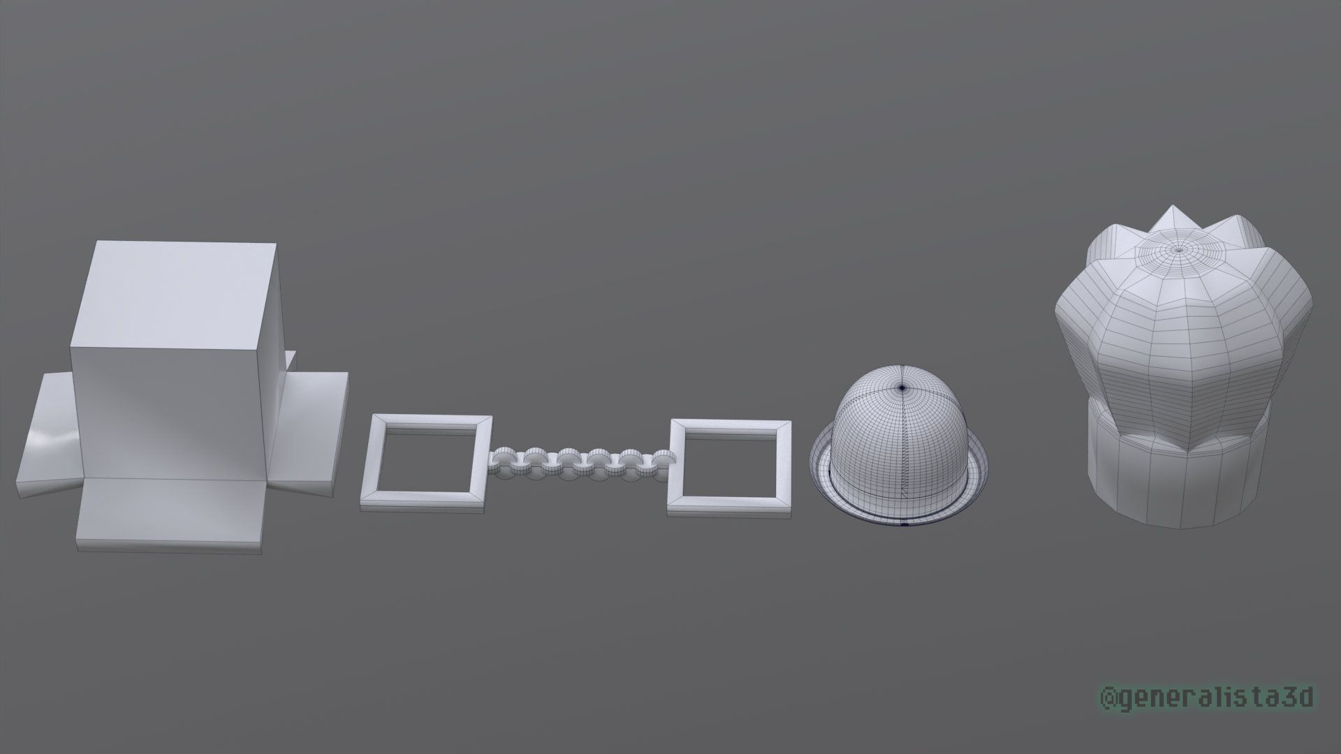 Roblox Base Toys Set  Low Poly 3D Model Game Ready Low-poly 3D model_8