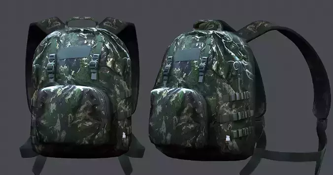 Backpack military combat Black baggage bag luggage