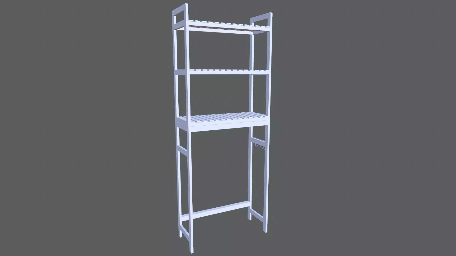 Bathroom Storage 3D model_0