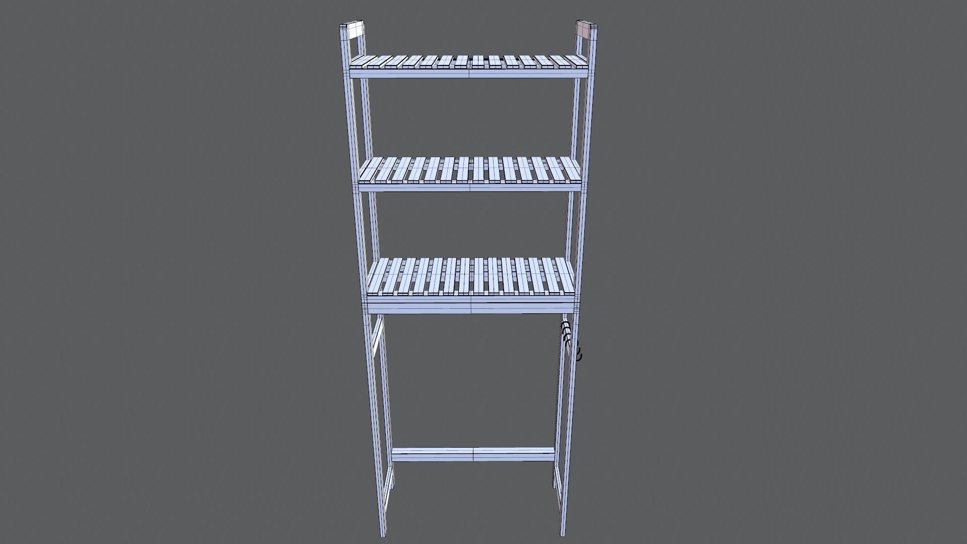Bathroom Storage 3D model_12