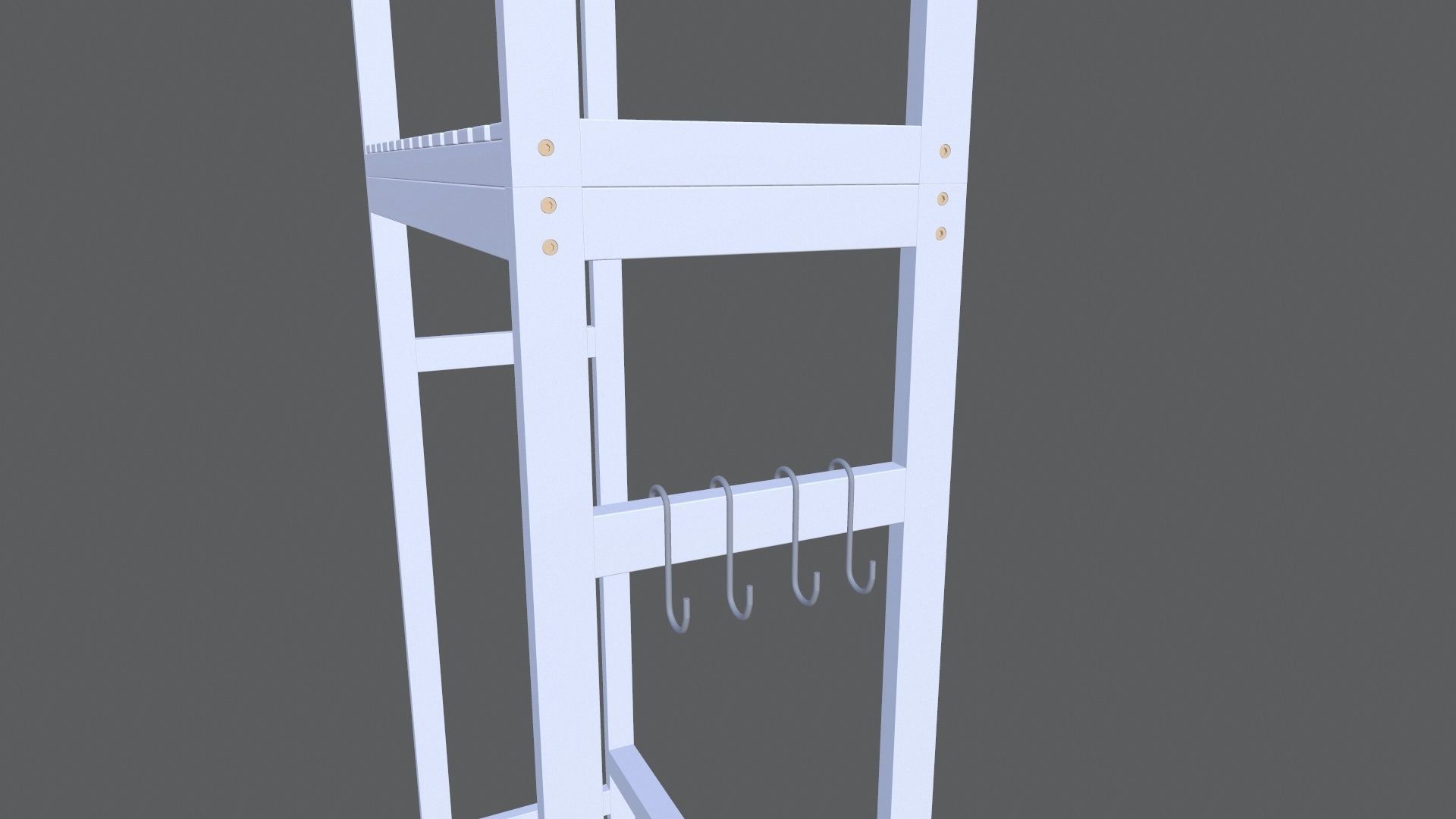 Bathroom Storage 3D model_4