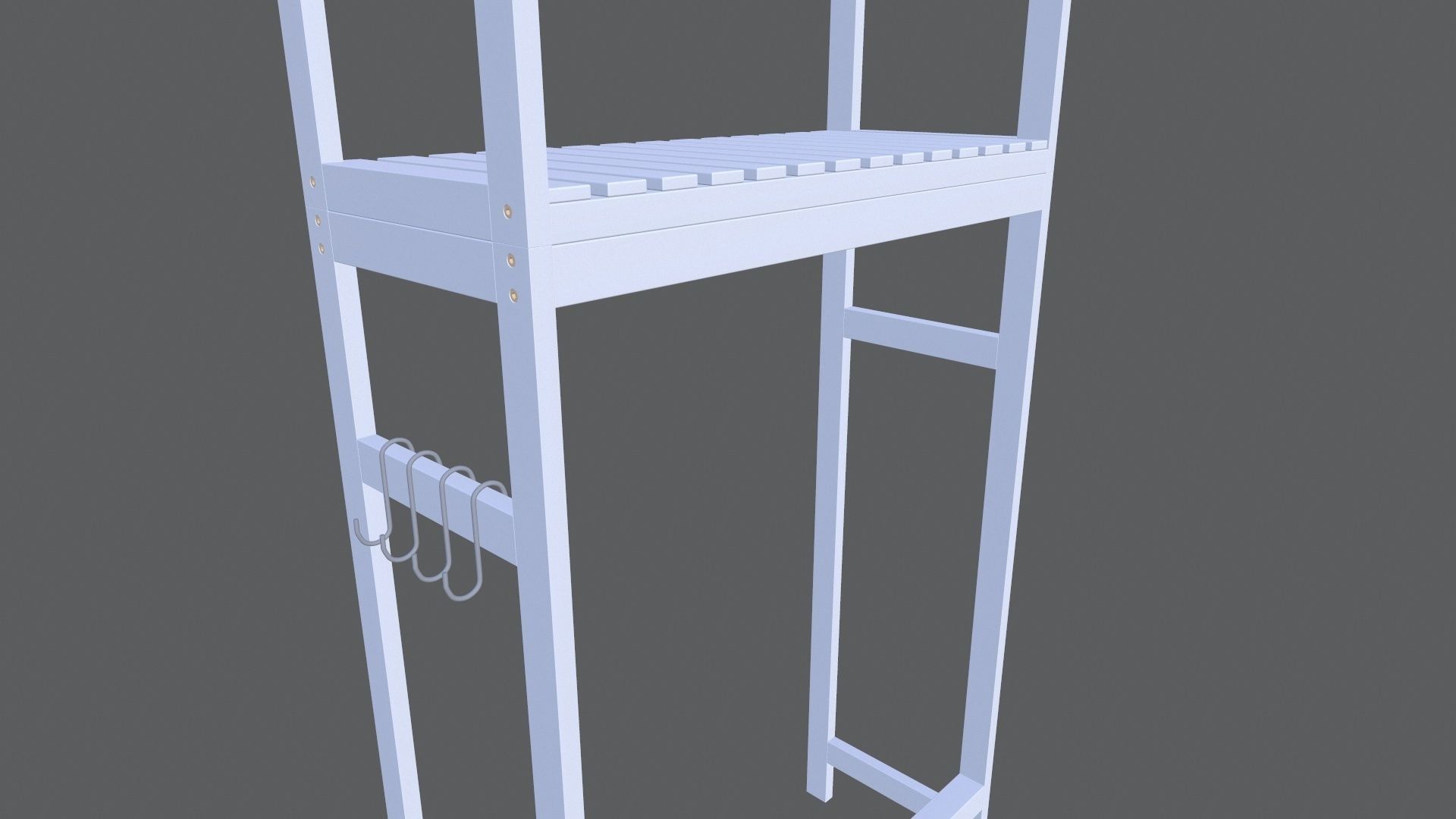 Bathroom Storage 3D model_5