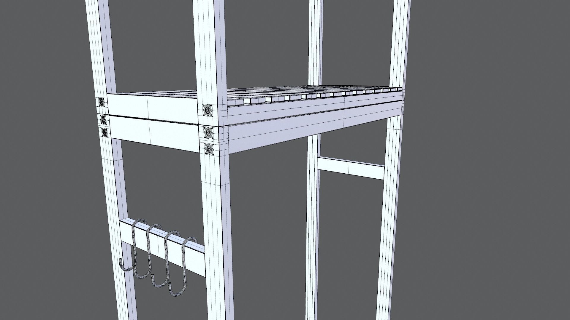 Bathroom Storage 3D model_16