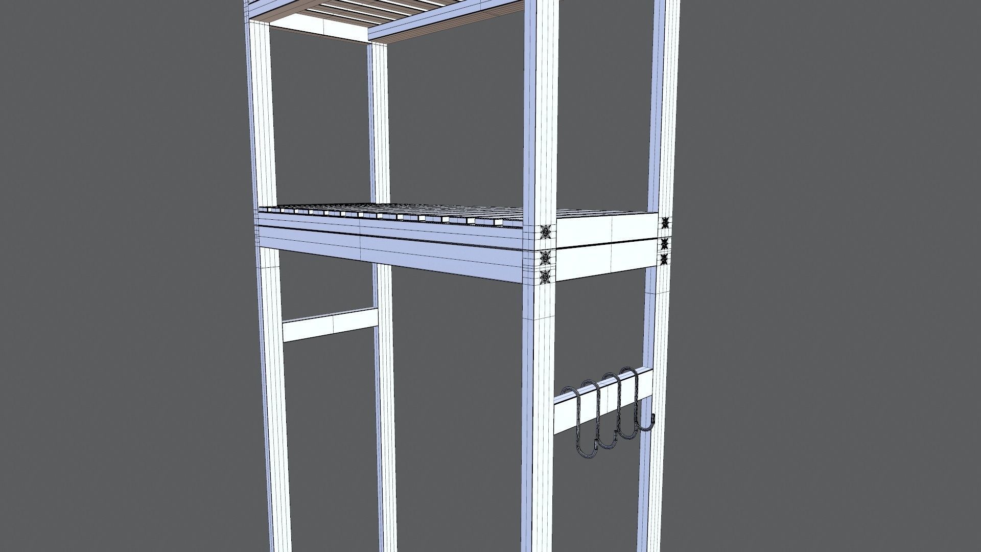 Bathroom Storage 3D model_14