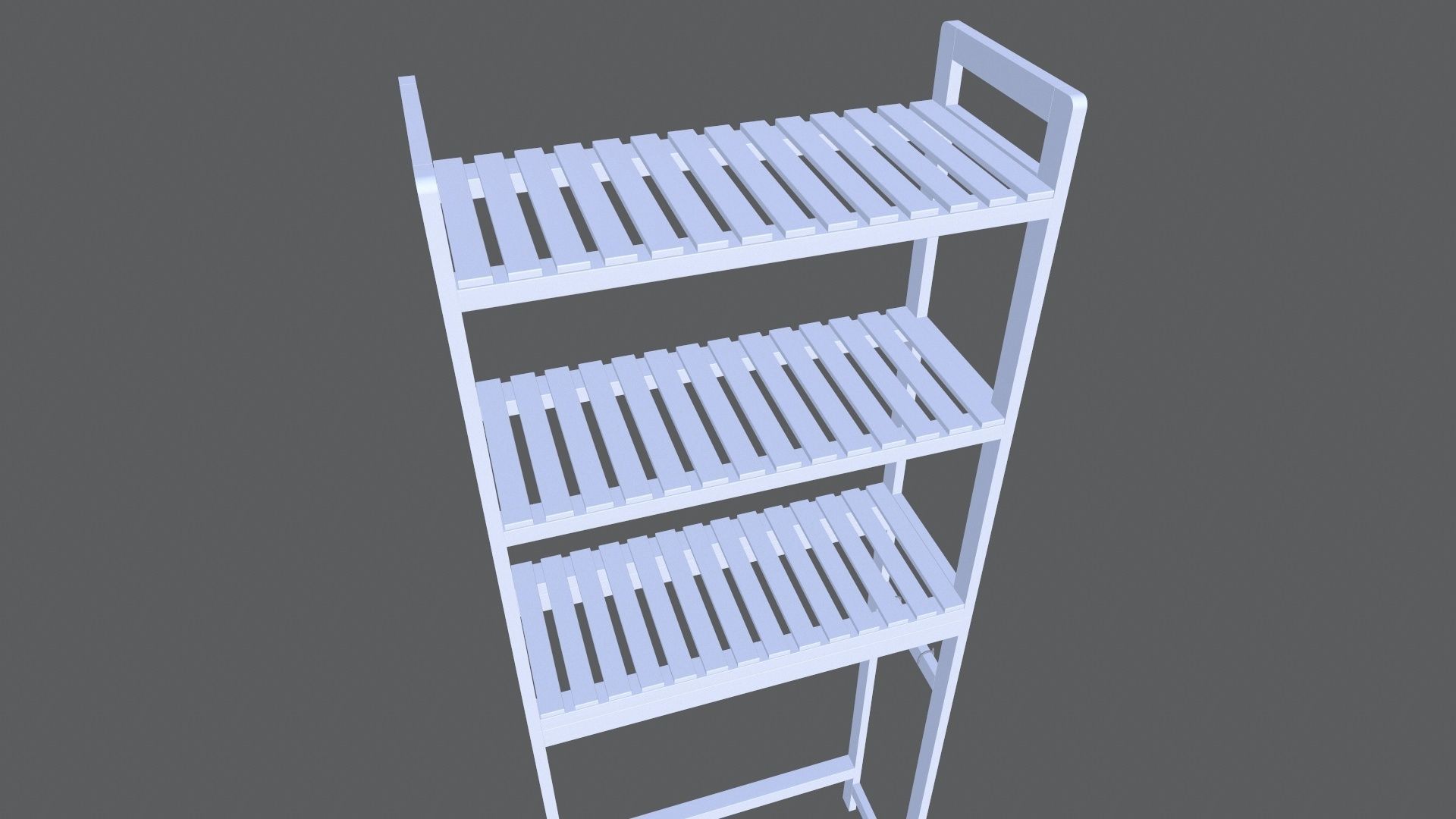 Bathroom Storage 3D model_7