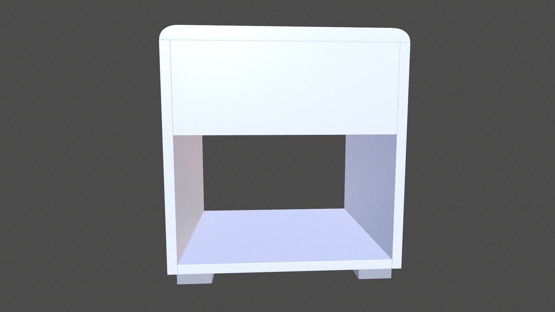 Side Table Rack 3D model_6