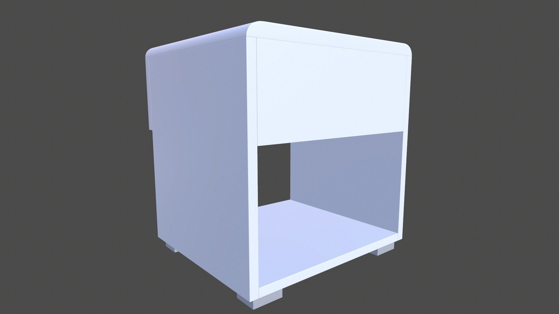 Side Table Rack 3D model_5
