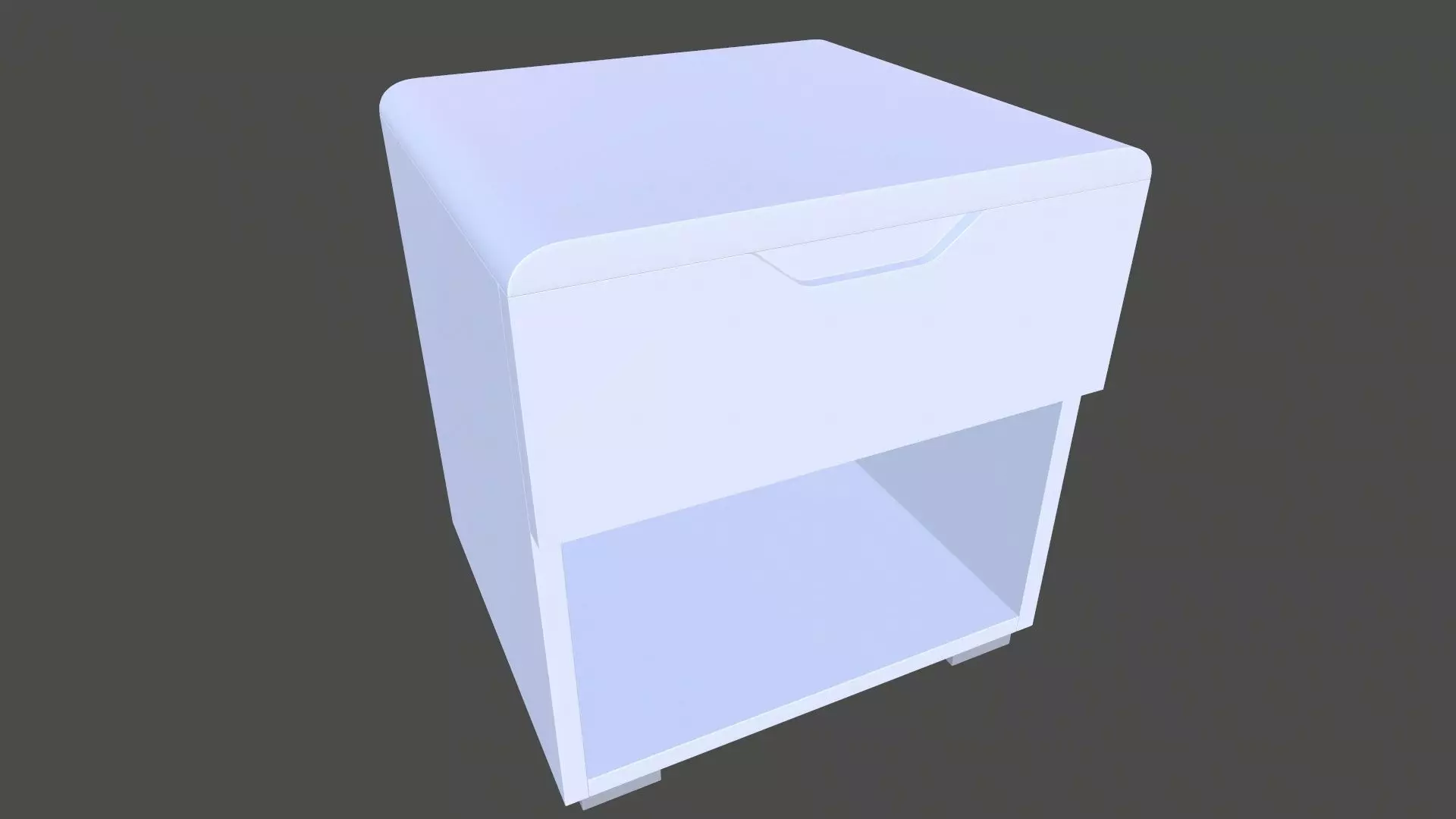 Side Table Rack 3D model_0