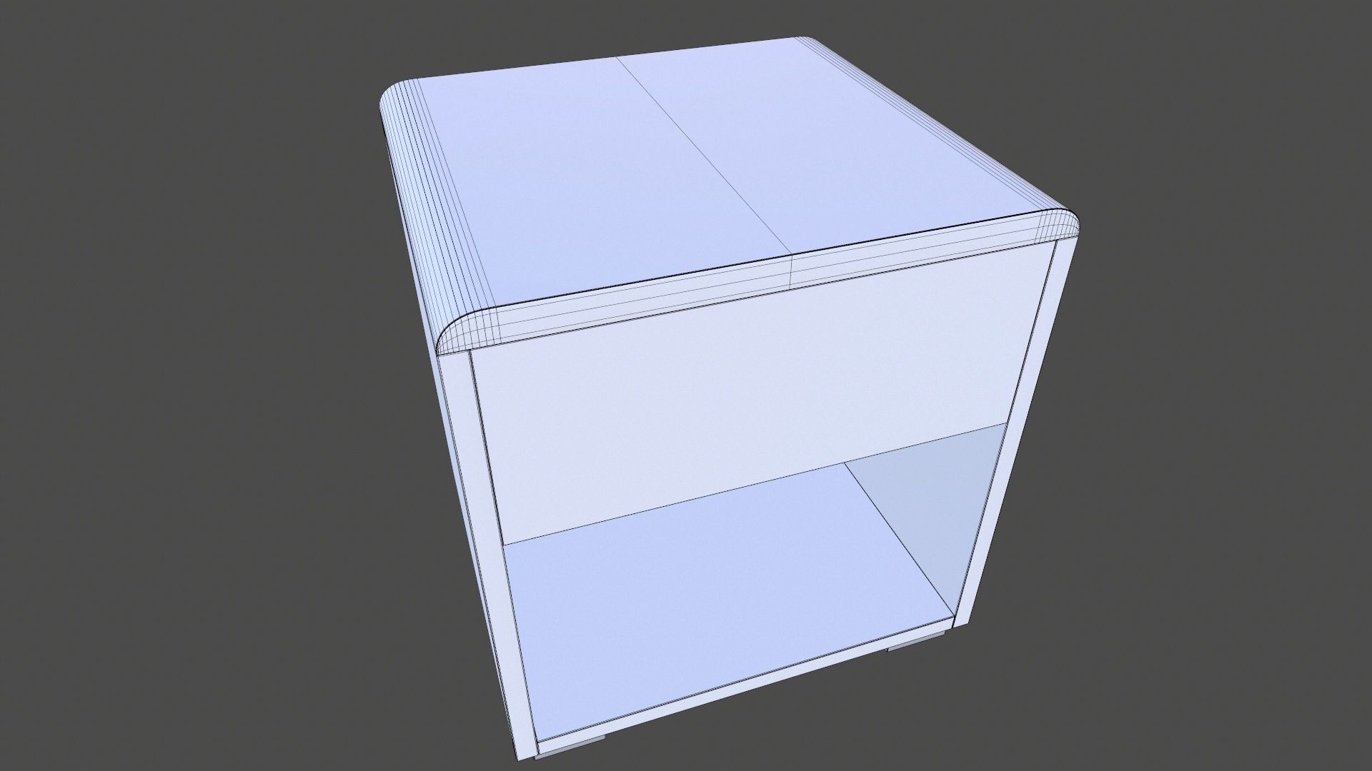 Side Table Rack 3D model_14