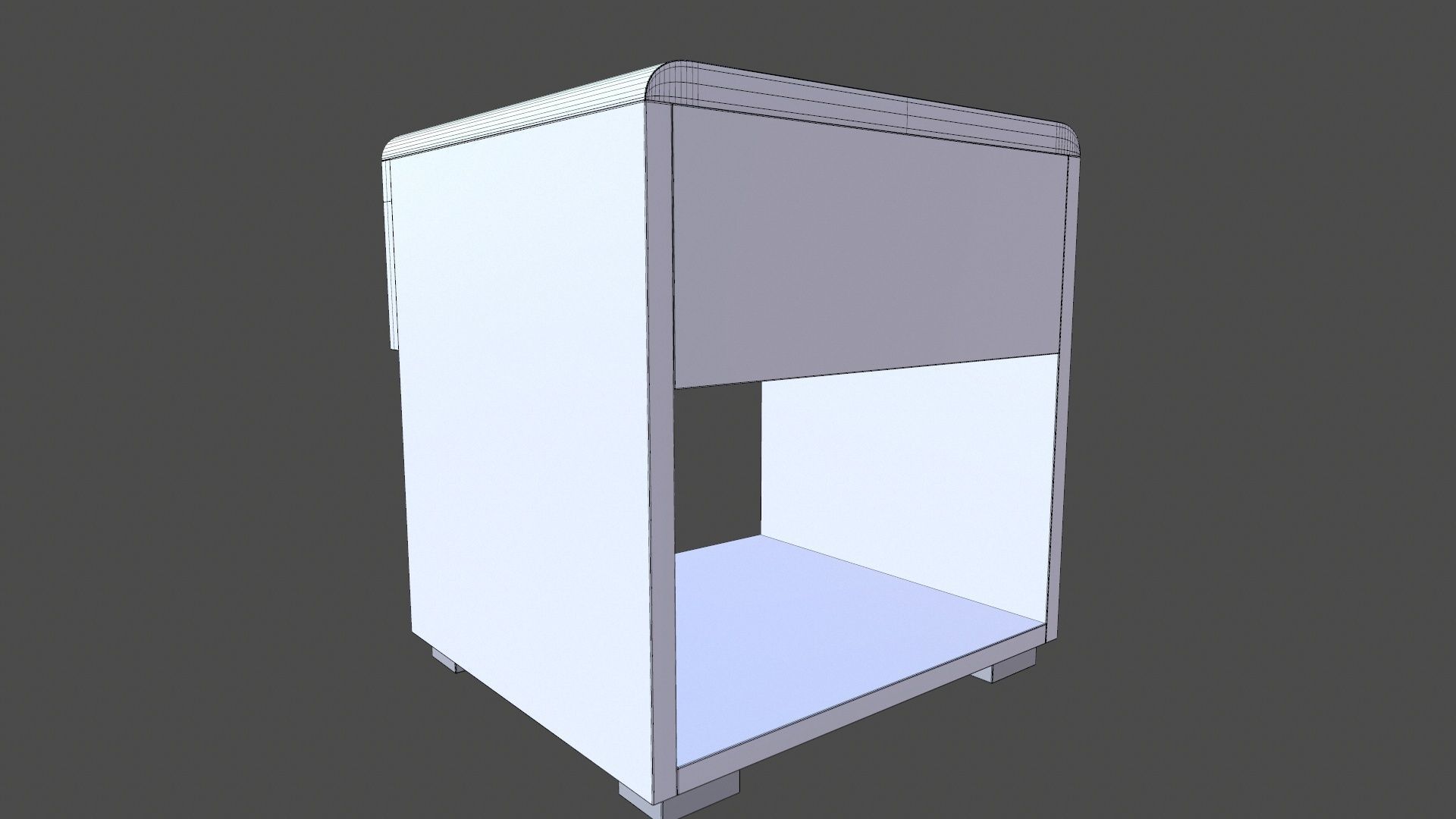 Side Table Rack 3D model_13