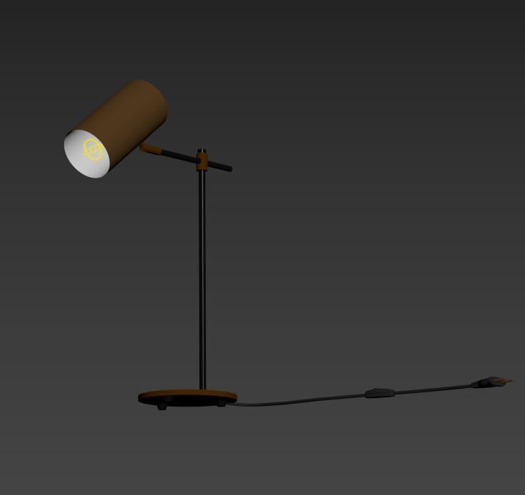 Table Lamp 3D model_1