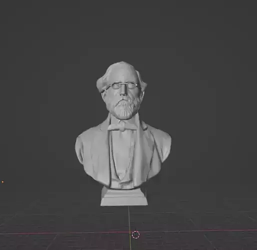 Bernhard Riemann 3D print model