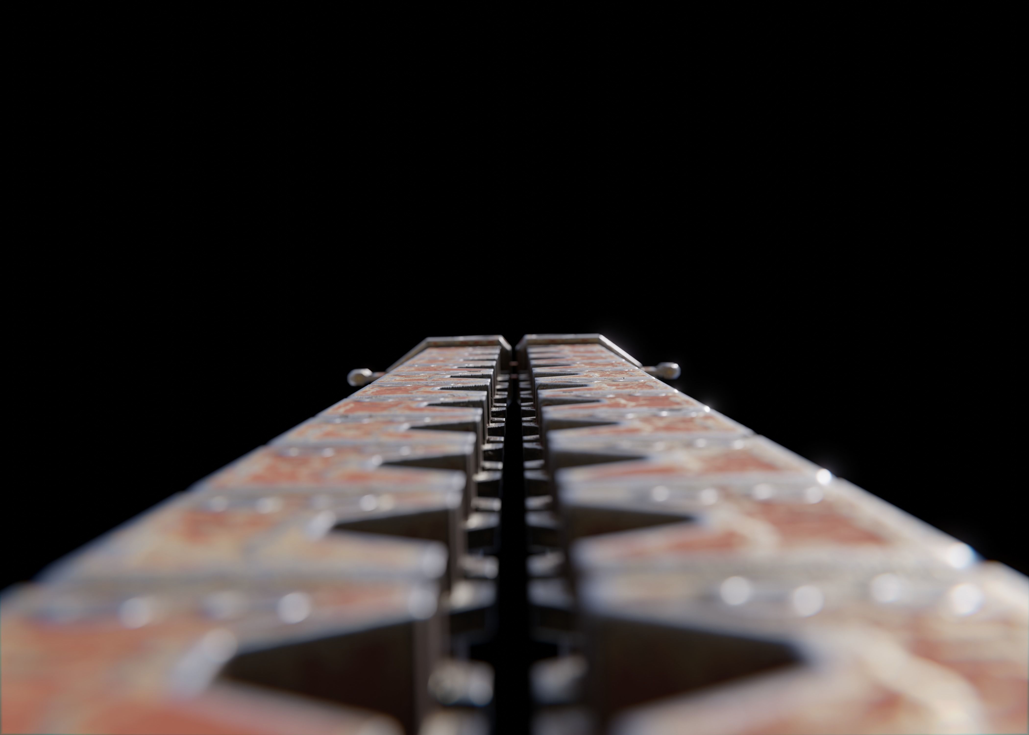 Electro Shock Sword Low-poly 3D model_4