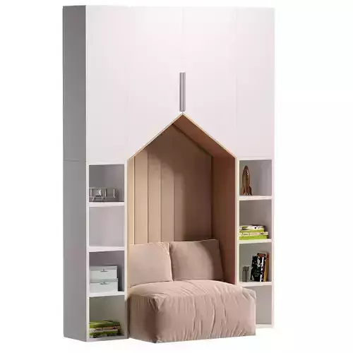 Childrens furniture set 3D model