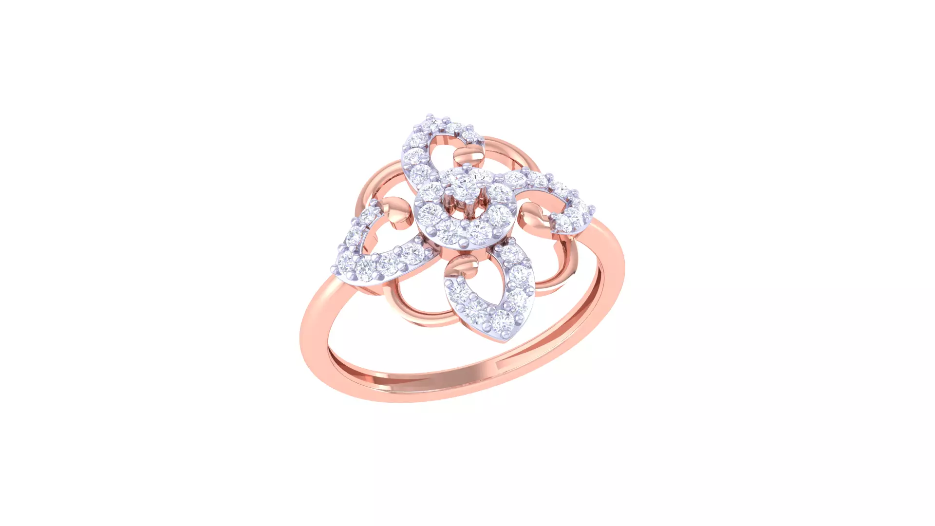 Women Wedding Ring 3dm STL OBJ FBX Renders Details 3D print model_0