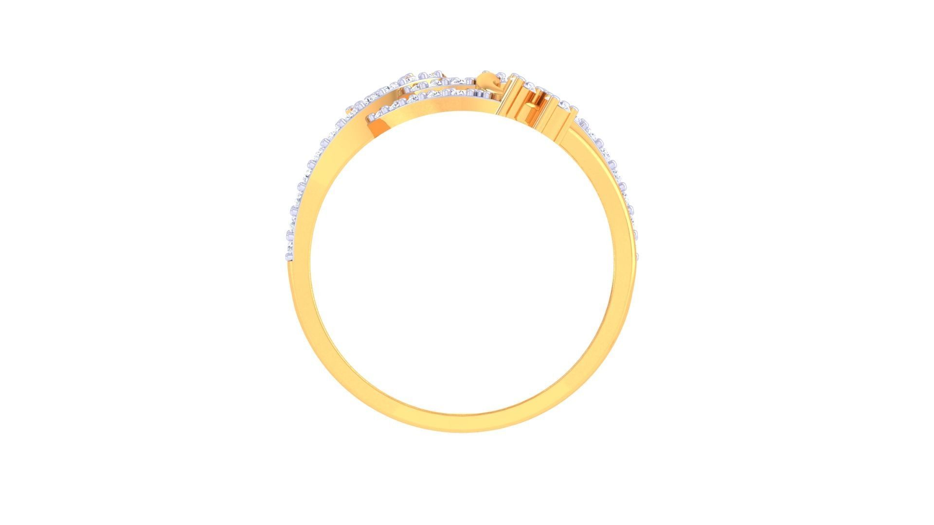 Women Wedding Ring 3dm STL OBJ FBX Renders Details 3D print model_4