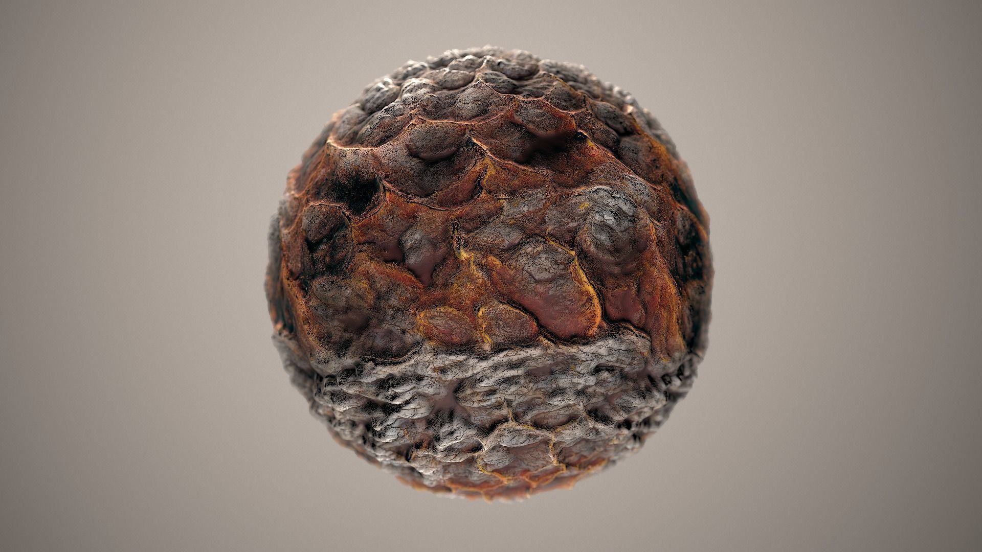 10 Materials Lava Seamless PBR Volume 1 Texture_4