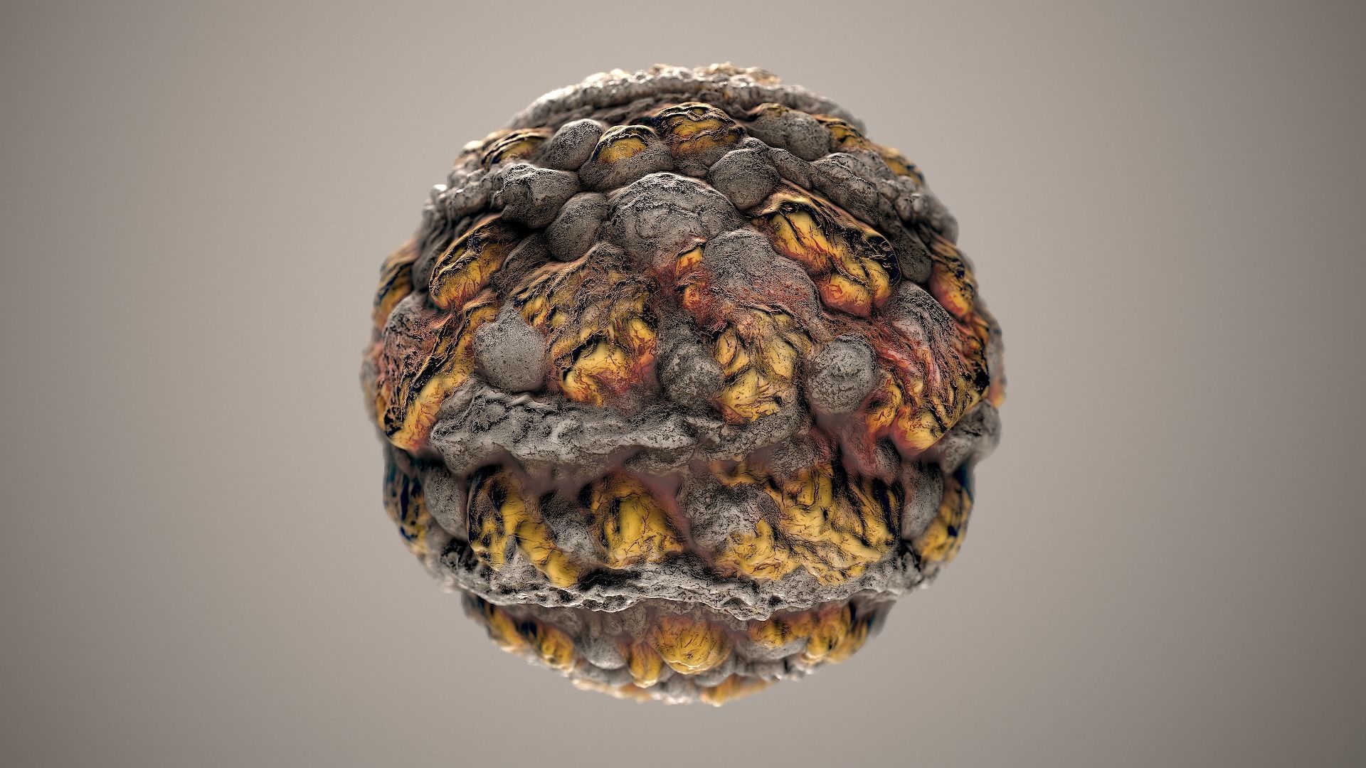 10 Materials Lava Seamless PBR Volume 1 Texture_6