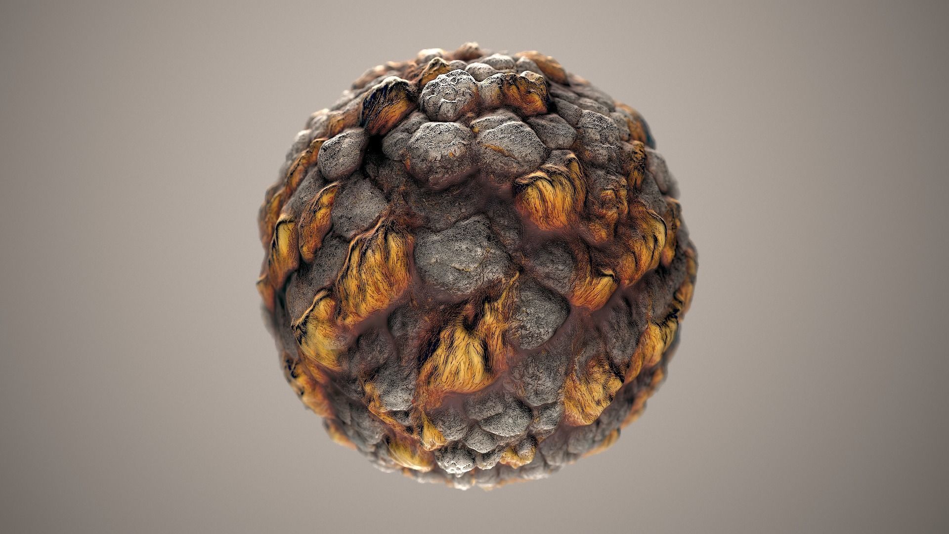 10 Materials Lava Seamless PBR Volume 1 Texture_2
