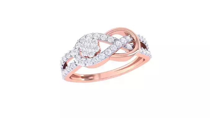 Women Wedding Ring 3dm STL OBJ FBX Renders Details