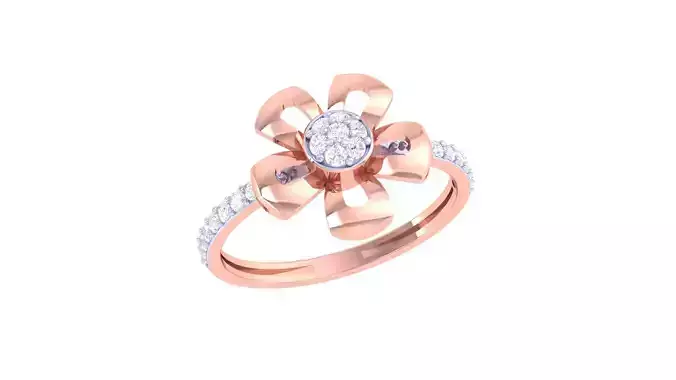 Women Wedding Ring 3dm STL OBJ FBX Renders Details