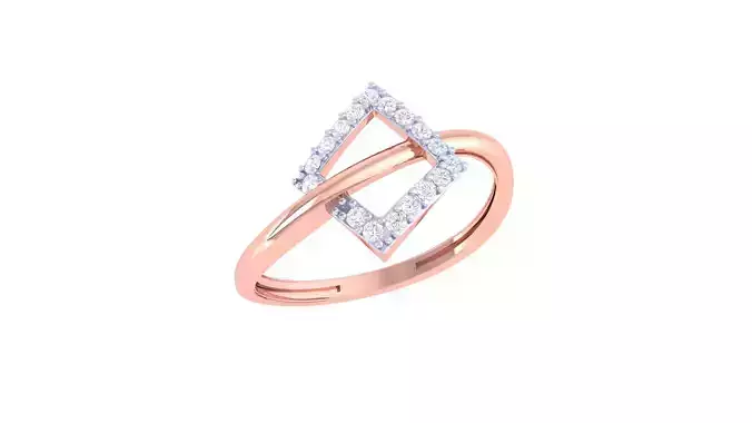 Women Wedding Ring 3dm STL OBJ FBX Renders Details