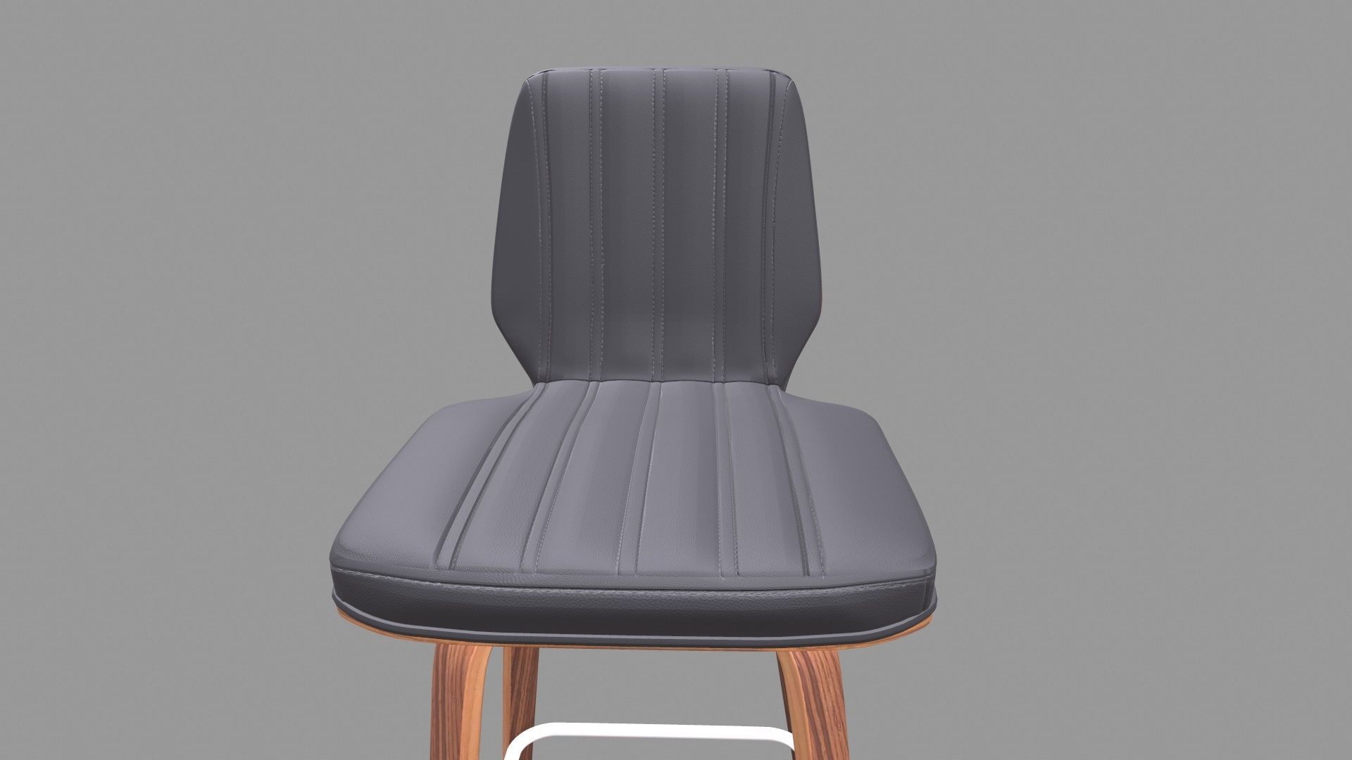 Swivel Bar Stool 3D model_9