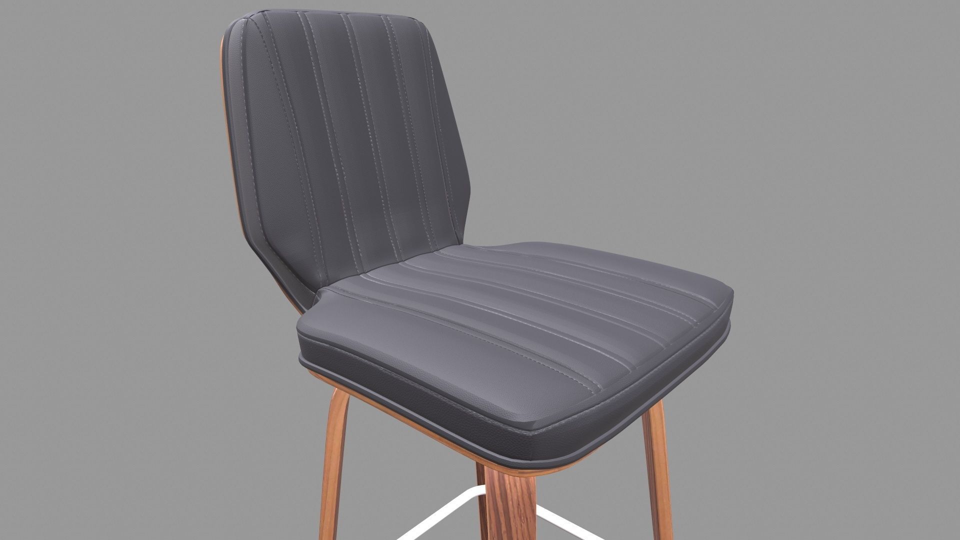 Swivel Bar Stool 3D model_8