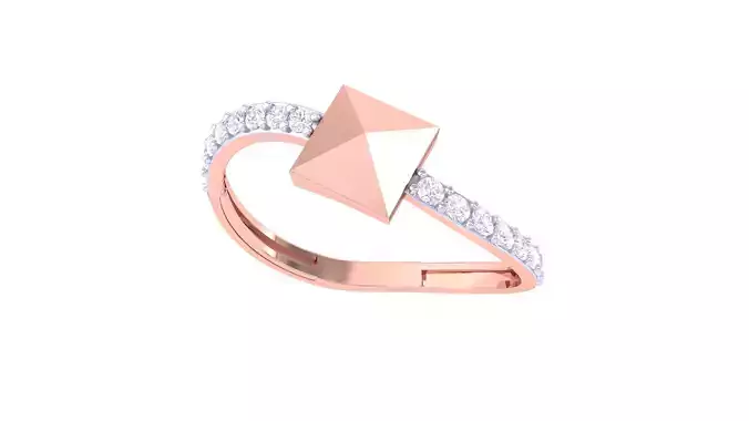 Women Wedding Ring 3dm STL OBJ FBX Renders Details