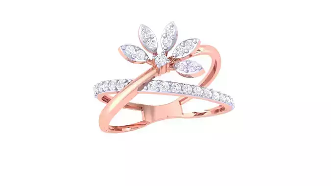 Women Wedding Ring 3dm STL OBJ FBX Renders Details