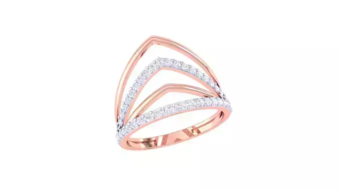 Women Wedding Ring 3dm STL OBJ FBX Renders Details