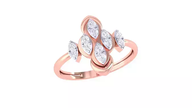 Women Wedding Ring 3dm STL OBJ FBX Renders Details