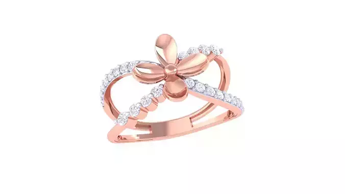 Women Wedding Ring 3dm STL OBJ FBX Renders Details