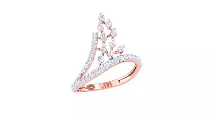 Women Wedding Ring 3dm STL OBJ FBX Renders Details