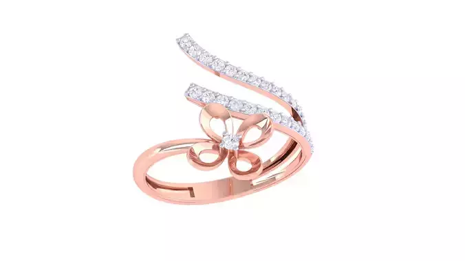 Women Wedding Ring 3dm STL OBJ FBX Renders Details