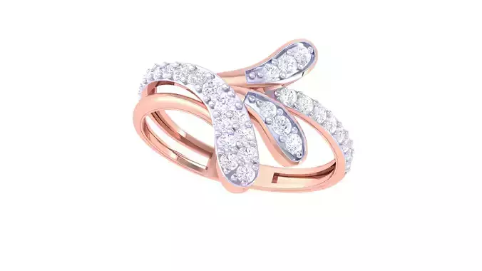 Women Wedding Ring 3dm STL OBJ FBX Renders Details