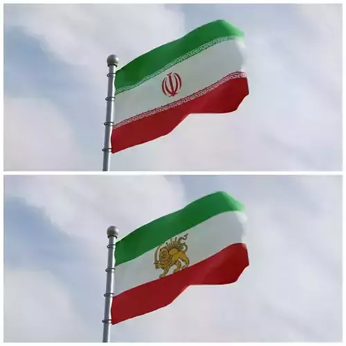 Animated Iran Flags 