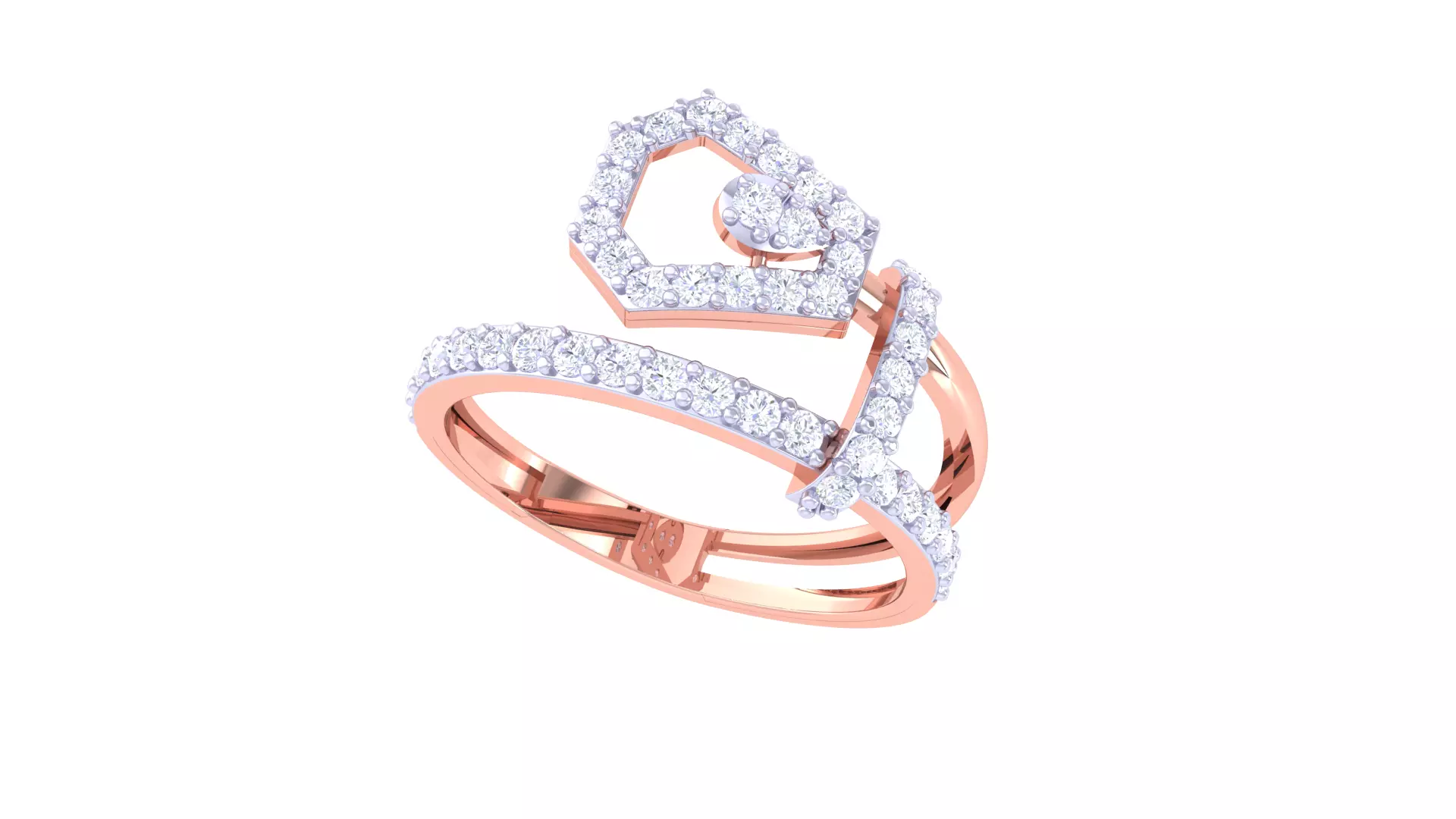 Women Wedding Ring 3dm STL OBJ FBX Renders Details 3D print model_0