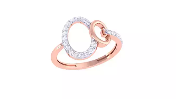 Women Wedding Ring 3dm STL OBJ FBX Renders Details